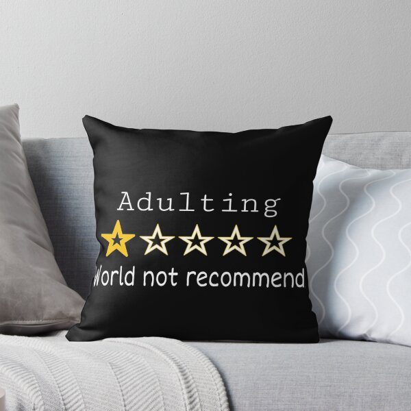 Item preview, Adulting wouldn't recommend designed and sold by DreamArtist2.