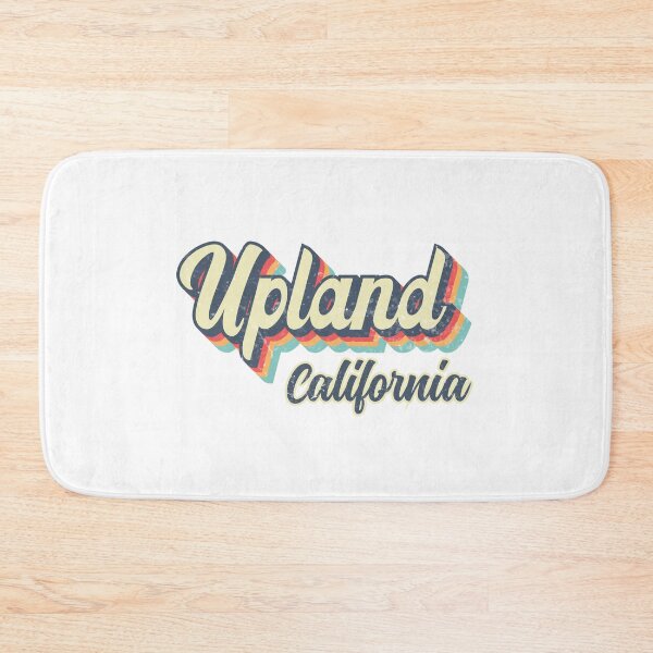 Item preview, Upland City California Retro Vintage 70s rainbow designed and sold by Teelogic.