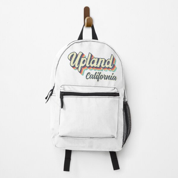 Item preview, Upland City California Retro Vintage 70s rainbow designed and sold by Teelogic.
