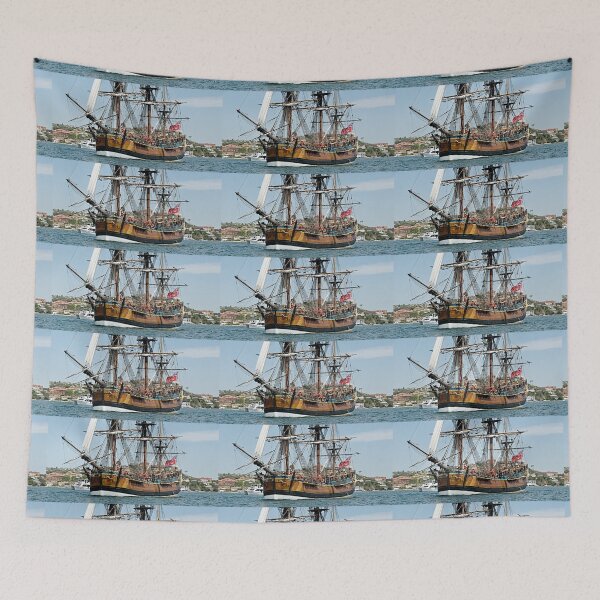 Item preview, Tall Ship, Bark Endeavour. designed and sold by sunnypicsoz.