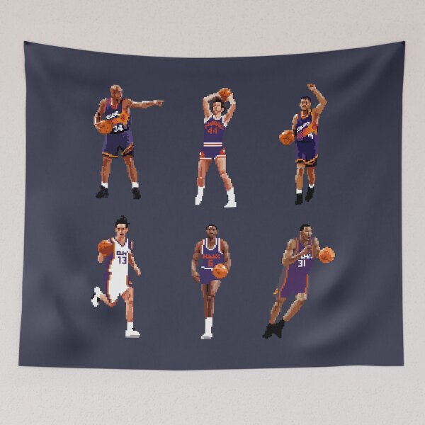 Item preview, Phoenix Legends Sticker Collection (Charles Barkley, Kevin Johnson, Walter Davis, Paul Westphal, Shawn Marion, Steve Nash) Qiangy designed and sold by qiangdade.