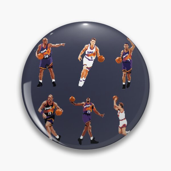 Item preview, Phoenix Legends 90s Sticker Collection (Charles Barkley, Kevin Johnson, Dan Majerle, Danny Manning, Cedric Ceballos, Tom Chambers) Qiangy designed and sold by qiangdade.