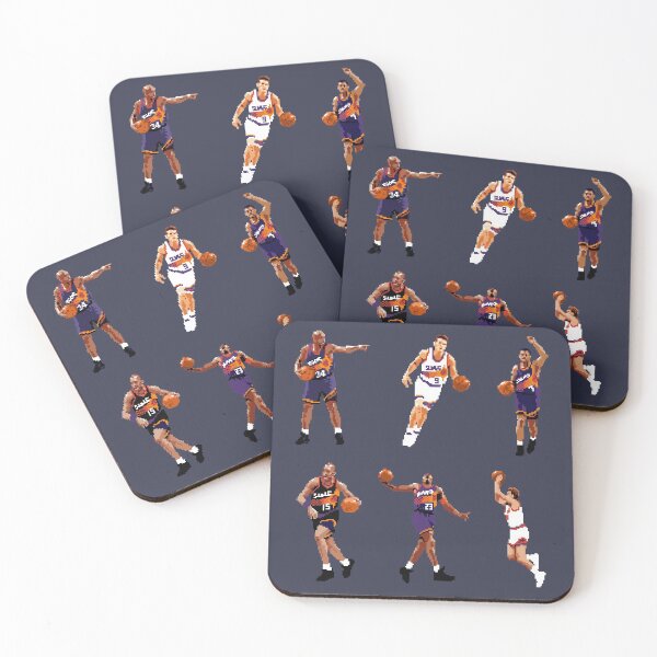Item preview, Phoenix Legends 90s Sticker Collection (Charles Barkley, Kevin Johnson, Dan Majerle, Danny Manning, Cedric Ceballos, Tom Chambers) Qiangy designed and sold by qiangdade.