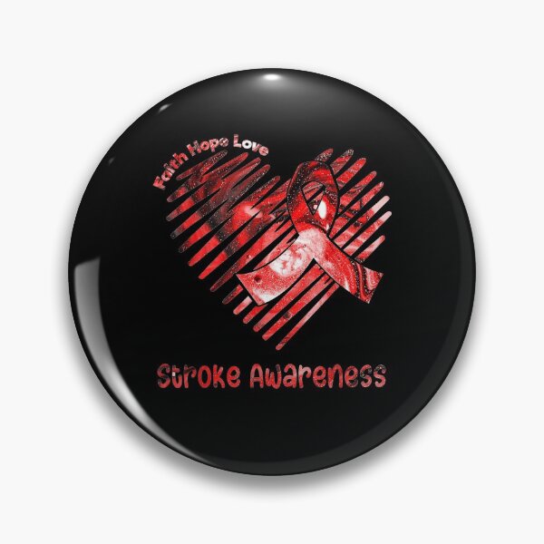 Item preview, Faith Hope Love Stroke Awareness  designed and sold by FidelmaShop.