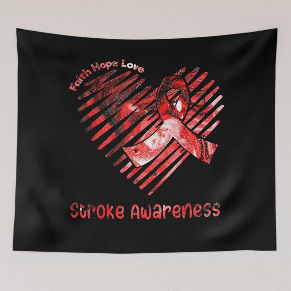 Item preview, Faith Hope Love Stroke Awareness  designed and sold by FidelmaShop.