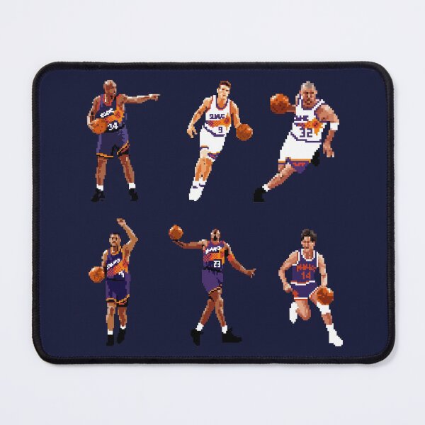 Item preview, Phoenix Legends 90s Sticker Collection (Charles Barkley, Kevin Johnson, Dan Majerle, Jeff Hornacek, Cedric Ceballos, Jeff Hornacek) Qiangy designed and sold by qiangdade.