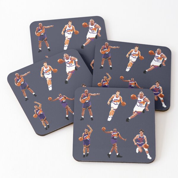 Item preview, Phoenix Legends 90s Sticker Collection (Charles Barkley, Kevin Johnson, Dan Majerle, Jeff Hornacek, Cedric Ceballos, Jeff Hornacek) Qiangy designed and sold by qiangdade.