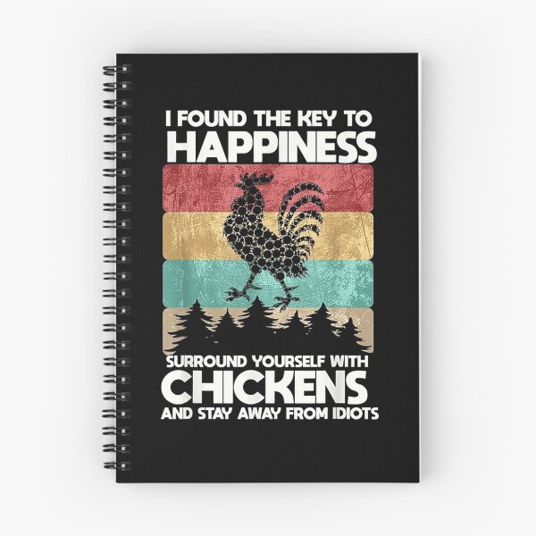 Item preview, I Found The Key To Happiness Surround Yourself With Chicken designed and sold by donnaabsher.