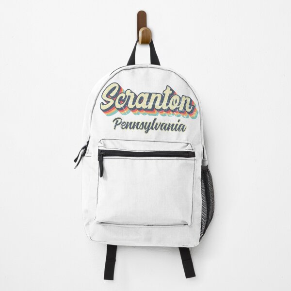 Item preview, Scranton City Pennsylvania Retro Vintage 70s rainbow designed and sold by Teelogic.