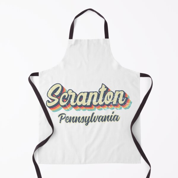 Item preview, Scranton City Pennsylvania Retro Vintage 70s rainbow designed and sold by Teelogic.