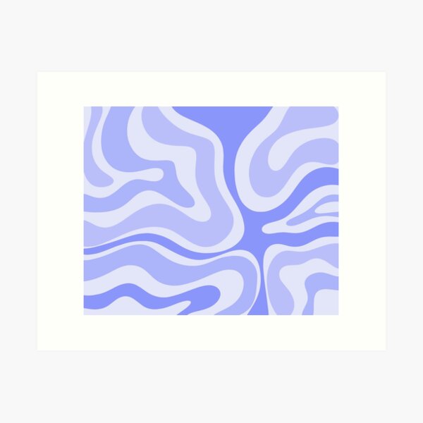 Vista previa del artículo con la obra «Resumen de remolino líquido retro moderno en bígaro», diseñado y vendido por kierkegaard.