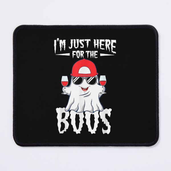 Item preview, I'm Just Here For the Boos, Scary Halloween Ghost Appareal  designed and sold by GodivaShop.
