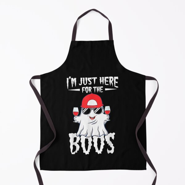 Item preview, I'm Just Here For the Boos, Scary Halloween Ghost Appareal designed and sold by GodivaShop.