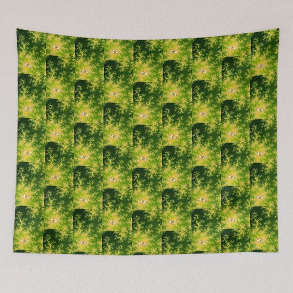 Item preview, Glowing Green Fractal designed and sold by Henrik Lehnerer.