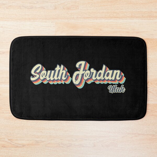Item preview, South Jordan City Utah Retro Vintage 70s rainbow designed and sold by Teelogic.