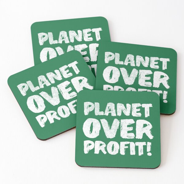 Item preview, Planet Over Profit designed and sold by wunderfamily.