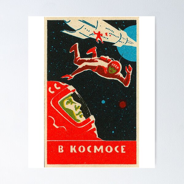 Item preview, CCCP Space Walk designed and sold by iconikit.