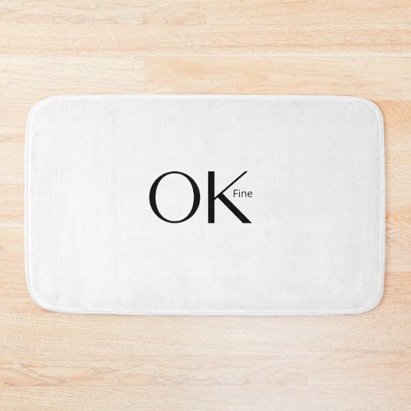 Item preview, Im okay Im fine designed and sold by CrankyCactus.