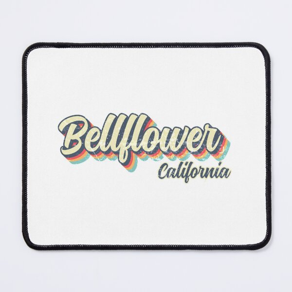 Item preview, Bellflower City California Retro Vintage 70s rainbow designed and sold by Teelogic.