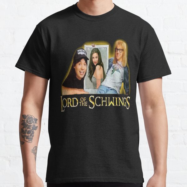 Loves Movie And Waynes World Cross Over Comedy 90 S Classic T-Shirt