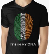 I'm Irish, It's in my DNA! Men's V-Neck T-Shirt