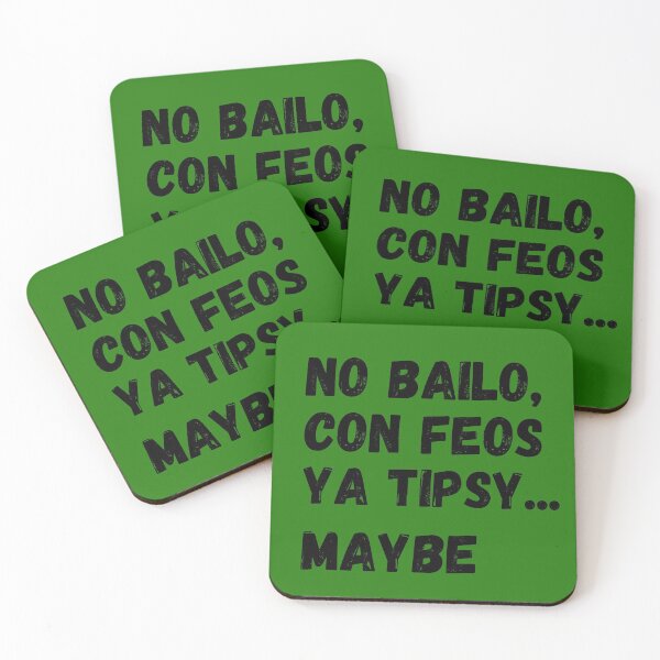 Item preview, No bailo con feos designed and sold by Analee & K.