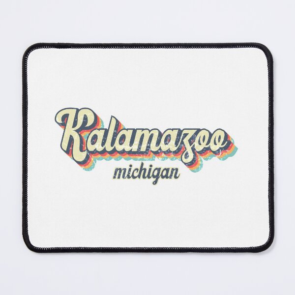 Item preview, Kalamazoo City Michigan Retro Vintage 70s rainbow designed and sold by Teelogic.