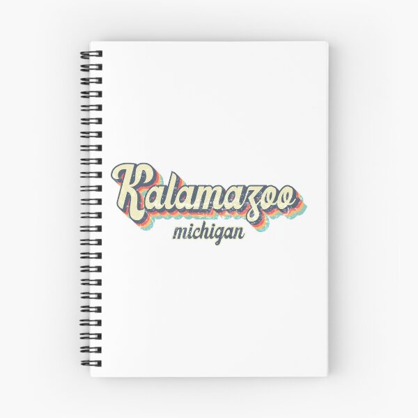 Item preview, Kalamazoo City Michigan Retro Vintage 70s rainbow designed and sold by Teelogic.