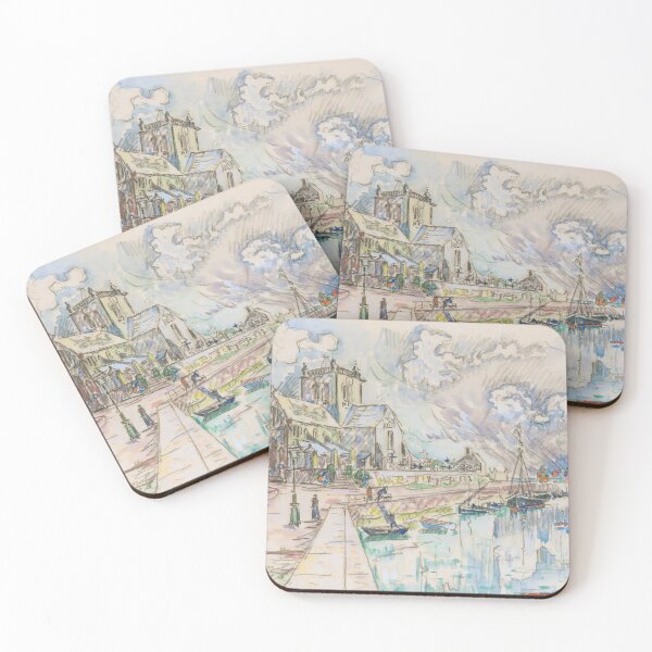 Item preview, Paul Signac "Barfleur, Le Port" designed and sold by sunny-007.