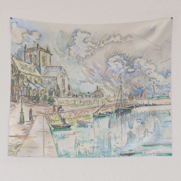 Item preview, Paul Signac "Barfleur, Le Port" designed and sold by sunny-007.