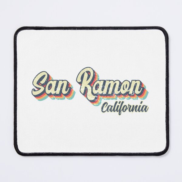 Item preview, San Ramon City California Retro Vintage 70s rainbow designed and sold by Teelogic.