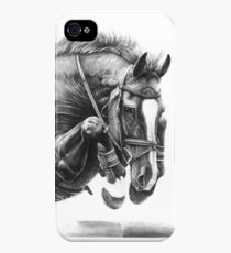 Catching Air - Showjumping Horse iPhone 4s/4 Case