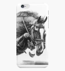 Catching Air - Showjumping Horse iPhone 6s Case