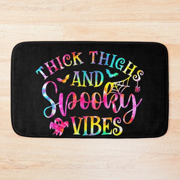 Item preview, Tie Dye Thick Thighs And Spooky Vibes Halloween Night Party  designed and sold by BaldricShop.