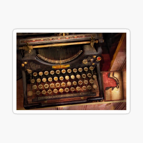 Item preview, Steampunk - Just an ordinary typewriter designed and sold by Mike Savad Photography.