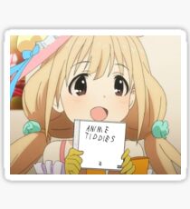 anime tiddies Sticker