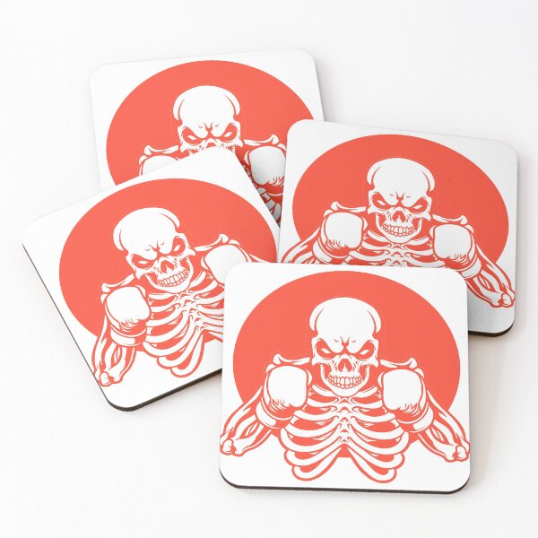 Item preview, Halloween Skeleton Red Boxer designed and sold by OutofFocusShop.