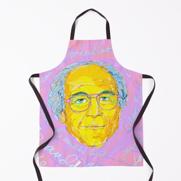 Item preview, Jean Baudrillard Illustration designed and sold by KennyLucky.