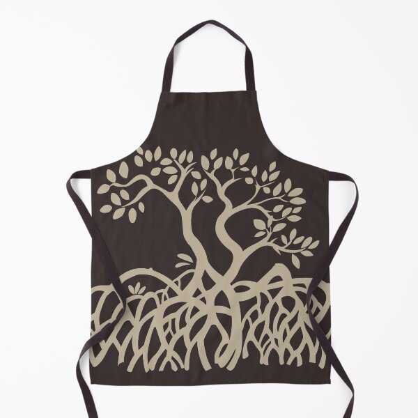 Item preview, Vector Mangrove Tree Silhouette - Beige designed and sold by jamiesoondesign.