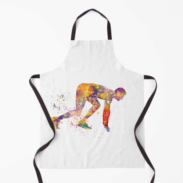 Item preview, Runner in watercolor designed and sold by paulrommer.