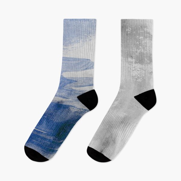 Artikelvorschau, Rustikales Metall - Silber und Blau entworfen und verkauft von ColorsandShapes.
