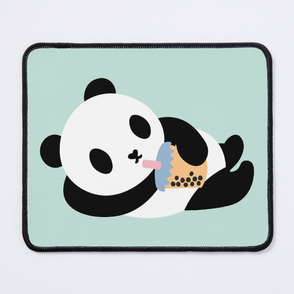 Item preview, panda bubble tea designed and sold by KucingLucu.