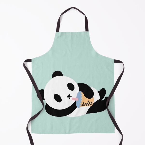 Item preview, panda bubble tea designed and sold by KucingLucu.