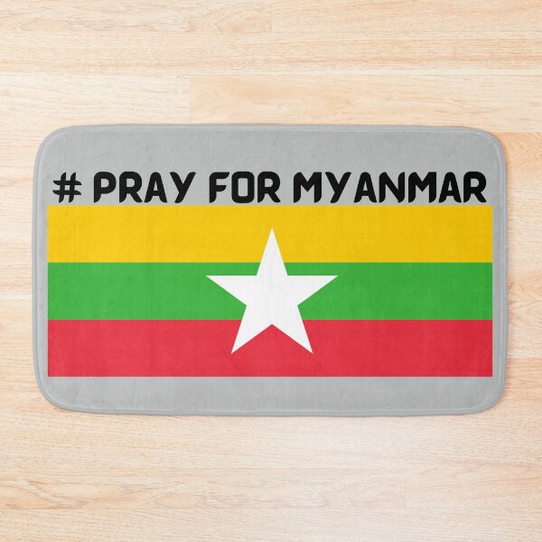 Item preview, Pray for Myanmar designed and sold by TrulyRested.