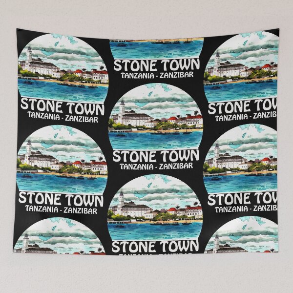 Item preview, Stone town designed and sold by maarifa.