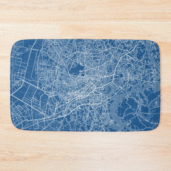 Item preview, Ho Chi Minh City Map of Vietnam - Blueprint designed and sold by deMAP.