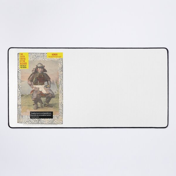 Item preview, The Sixth Virtue of the Bushido – HONOR designed and sold by TheArtBarCafe.