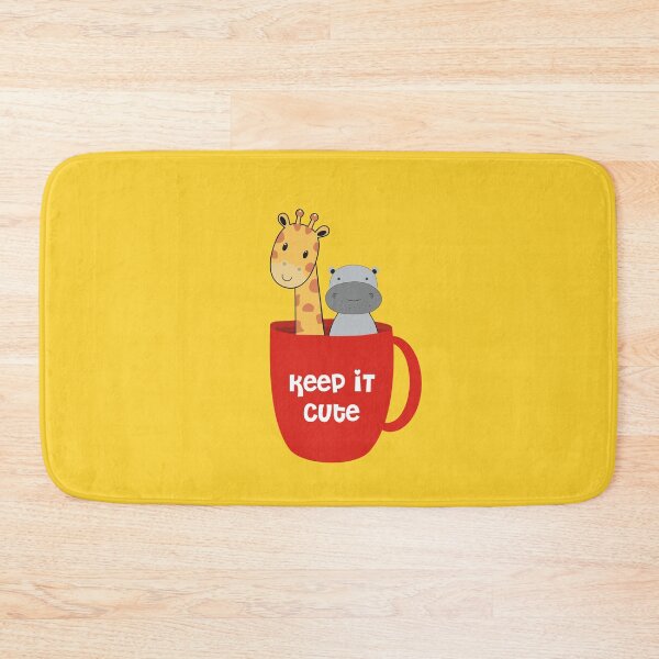 Item preview, Cute Little Giraffe,Hippo Sitting Inside Cup designed and sold by RahilMansuri.