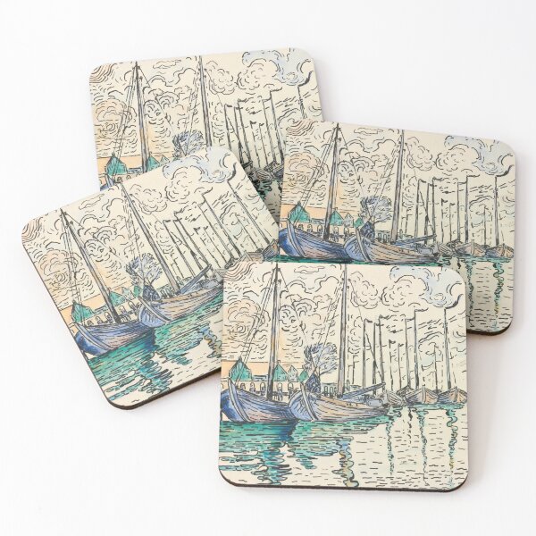 Item preview,  Paul Signac "Volendam, Barques De Pêche" designed and sold by sunny-007.