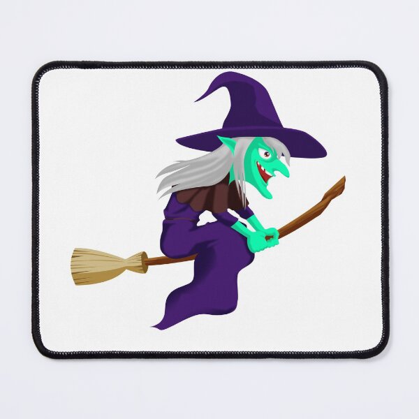 Item preview, witch riding brooms on a dark desert highways halloween designed and sold by BROWNEESHOUSE.